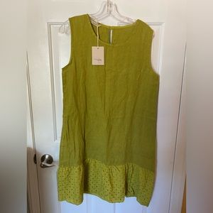 Francesca’s beautiful Olive Spring/Summer Dress NWT